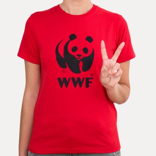 T-shirt Junior WWF Rossa