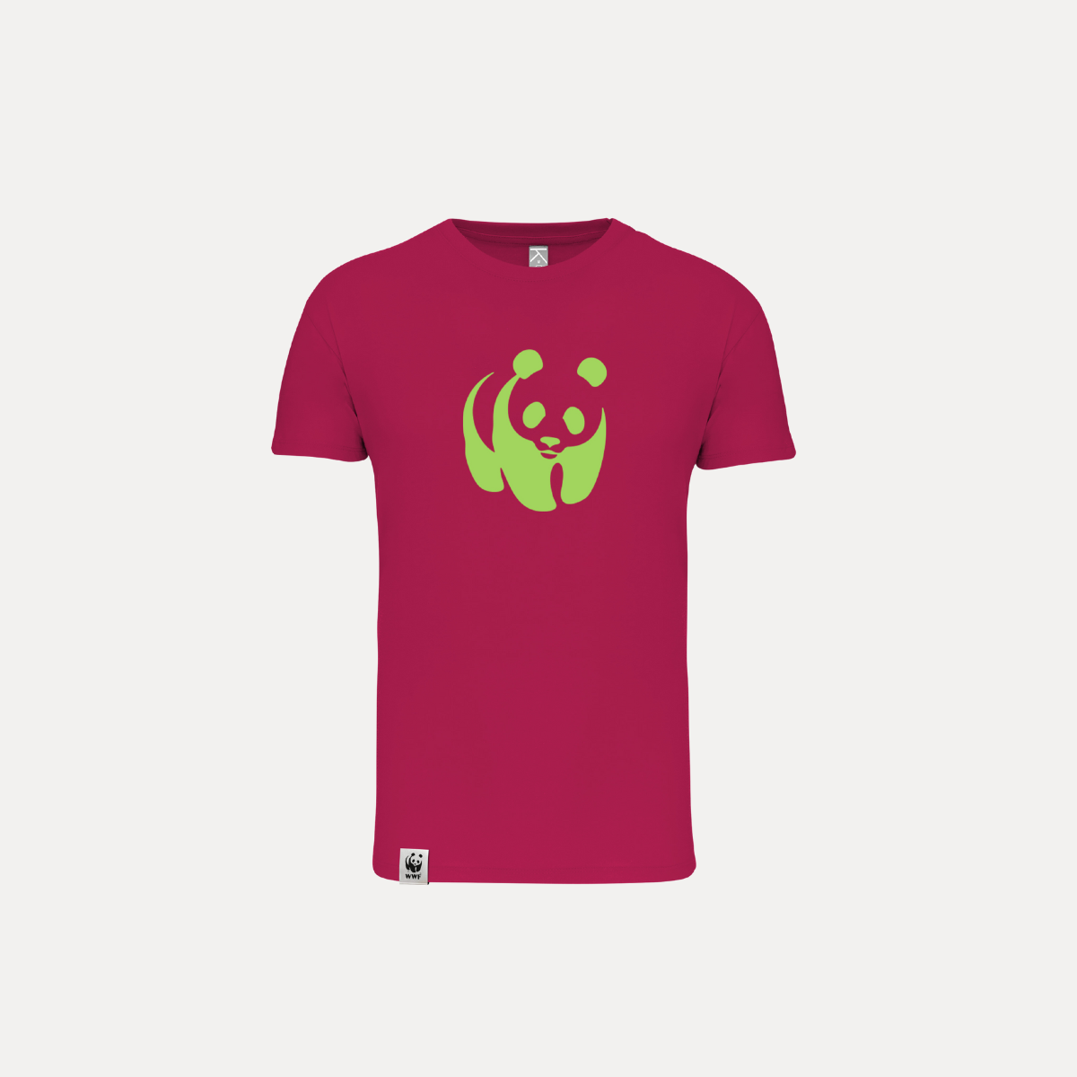 T-shirt Colorblock Junior Panda Fucsia